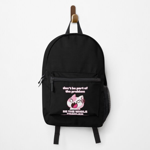 Item preview, The Whole Problem Funny Pink Cat Meme designed and sold by Starlett Designs.