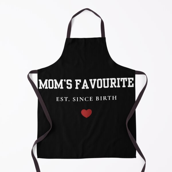 Item preview, Mom’s Favourite Est. Since Birth Funny Minimalist Typography Design designed and sold by DreamForge Collections.