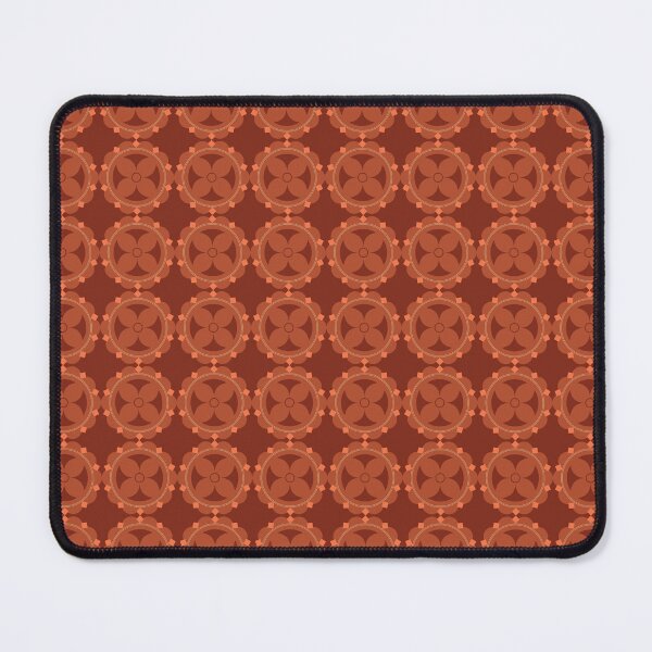 Item preview, Maroon and Orange Floral Pattern designed and sold by digiartsy2026.