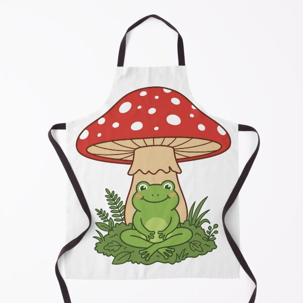 Item preview, Frog Under Mushroom designed and sold by AfriForma.
