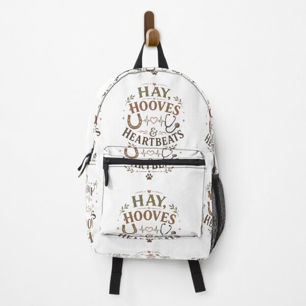 Item preview, Hay Hooves and Heartbeats - Horse Veterinarian Gift - Equine Vet Tech Design designed and sold by batoot1.
