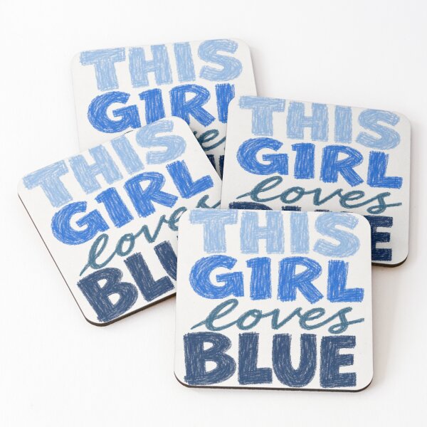 Item preview, This Girl Loves Blue designed and sold by Love Joy.