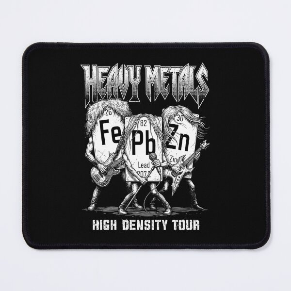 Item preview, Heavy Metals Funny Chemistry Periodic Table Of Elements Band designed and sold by GrandeDuc.