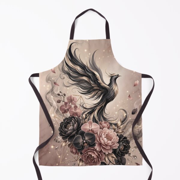 Item preview, Dark Phoenix and Roses Gothic Fantasy Art designed and sold by Kavin786.