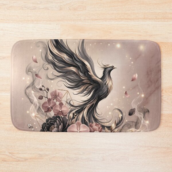 Item preview, ​Dark Phoenix and Roses Gothic Fantasy Art designed and sold by Kavin786.