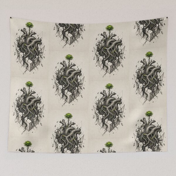 Item preview, Roots of Resilience – Anatomical Heart of Growth  designed and sold by InnerwayStudio.