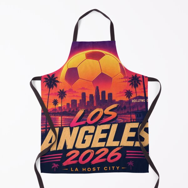Item preview, Los Angeles 2026 Soccer Host City Sunset Fan Art designed and sold by Aram250.