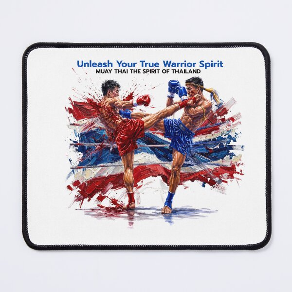 Item preview, Muay Thai Warrior Spirit - Thailand Flag Fighter Collection designed and sold by Beeform.