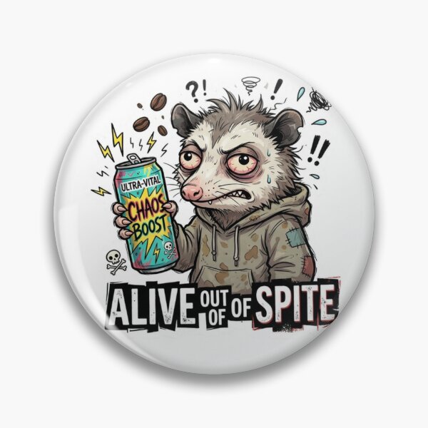 Item preview, Alive Out of Spite Possum designed and sold by Elviqus Shop.