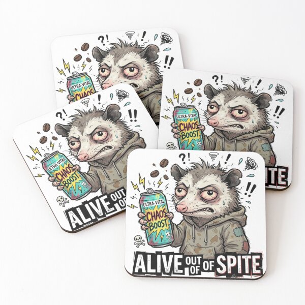 Item preview, Alive Out of Spite Possum designed and sold by Elviqus Shop.