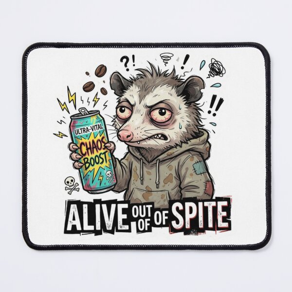 Item preview, Alive Out of Spite Possum designed and sold by Elviqus Shop.