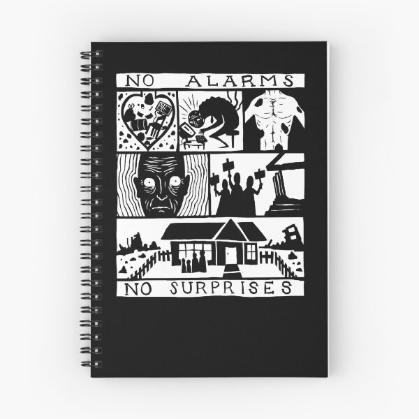 Item preview, No Surprises - Illustrated Lyrics designed and sold by bangart.