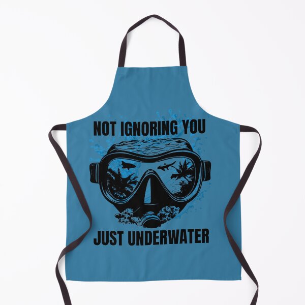 Item preview, Not Ignoring you. Just Underwater designed and sold by gomood.