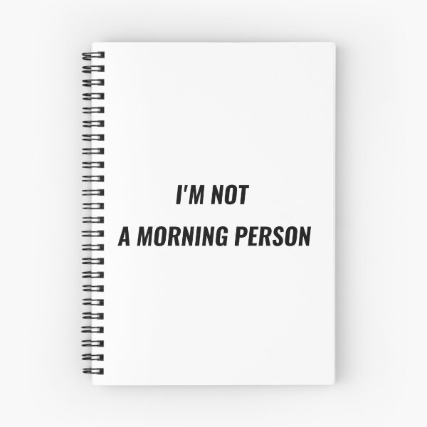Item preview, I'm Not A Morning Person T-Shirt – Funny Office Tee | Uncle Jichuan designed and sold by Uncle-Jichuan.