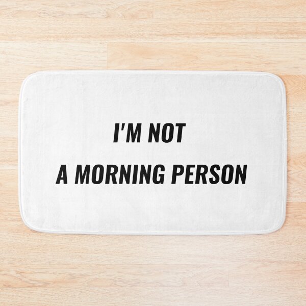Item preview, I'm Not A Morning Person T-Shirt – Funny Office Tee | Uncle Jichuan designed and sold by Uncle-Jichuan.
