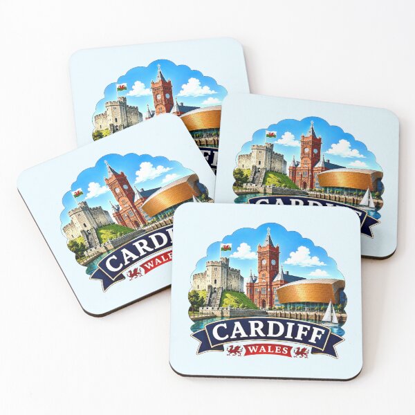 Item preview, Cardiff, Wales designed and sold by Myra365Art.