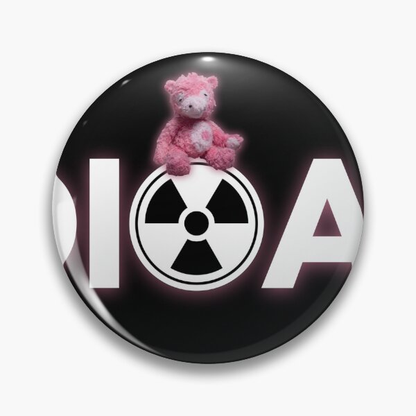 Item preview, Radioactive Pink Teddy Bear - Imagine Dragons Retro Music Art designed and sold by urstyle04.