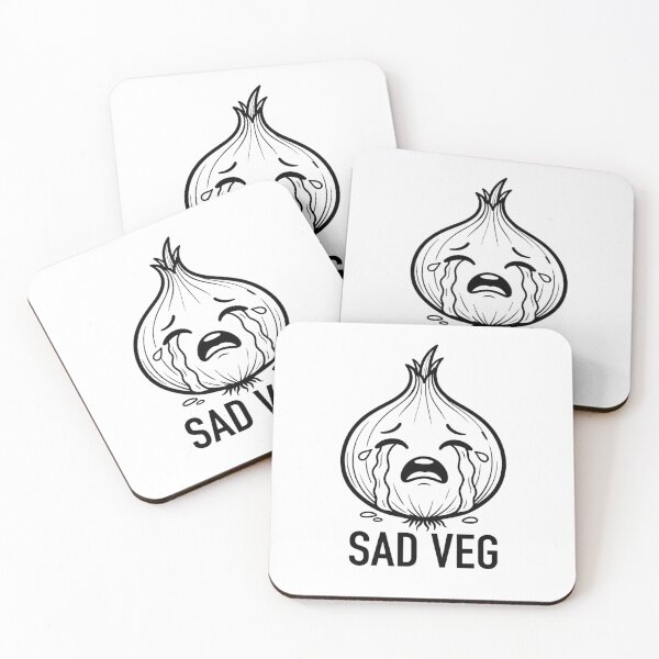 Item preview, Crying Onion Sketch Sad Veg Design designed and sold by GiggleInkTees.