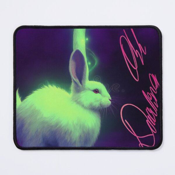Item preview, Darling Swan Bunny - Cult Horror Book Art designed and sold by y2kponyclub.