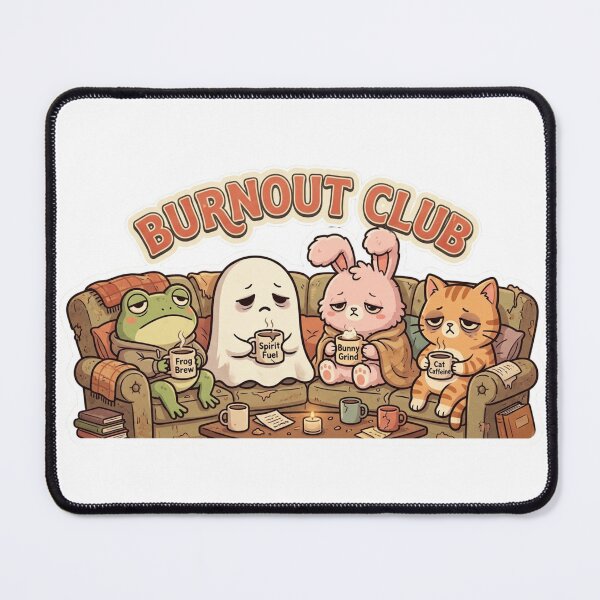 Item preview, Burnout Club designed and sold by Elviqus Shop.