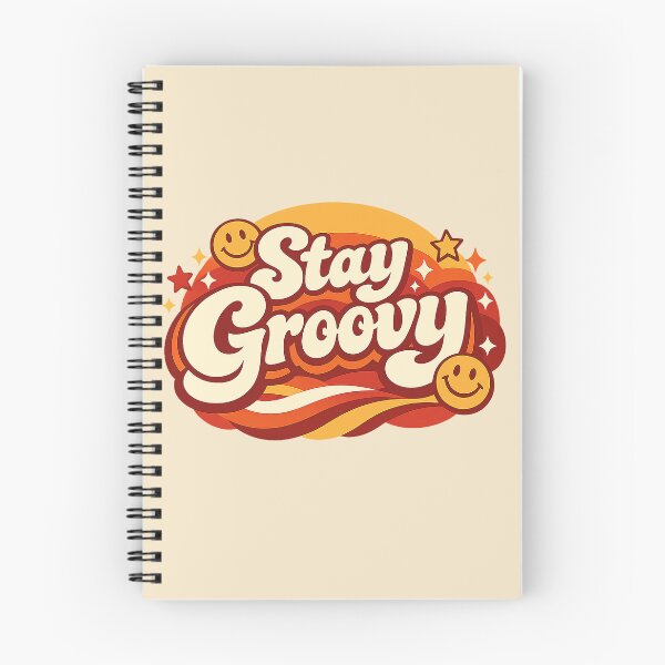 Item preview, Stay Groovy – Retro 70s Good Vibes Typography designed and sold by slikar.