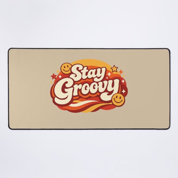 Item preview, Stay Groovy – Retro 70s Good Vibes Typography designed and sold by slikar.