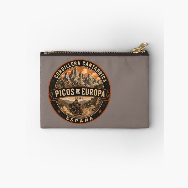 Item preview, Picos de Europa Spain Motorcycle Sticker TShirt 05 designed and sold by OuterShellUK.