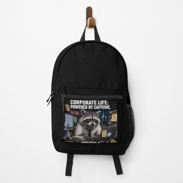 Item preview, Corporate Life Caffeine Sarcasm Funny Raccoon Office Gift designed and sold by irfanshikh.