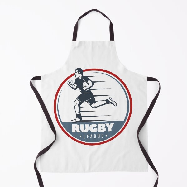 Item preview, Vintage Rugby League Running Player Circle Badge designed and sold by topprinting.