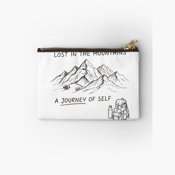 Item preview, Lost In Mountains Journey Of Self designed and sold by GiggleInkTees.