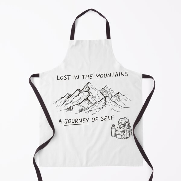 Item preview, Lost In Mountains Journey Of Self designed and sold by GiggleInkTees.