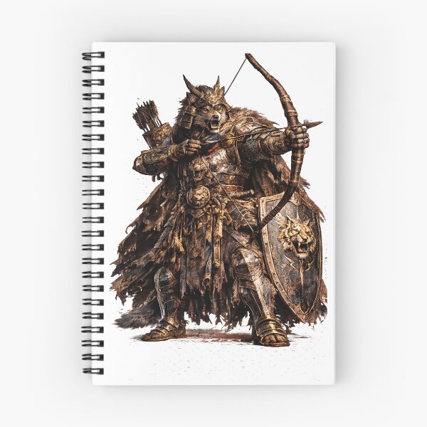 Item preview, Wolf Samurai Archer designed and sold by FyreHorse Designs.