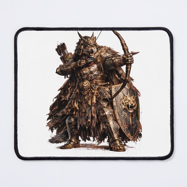 Item preview, Wolf Samurai Archer designed and sold by FyreHorse Designs.