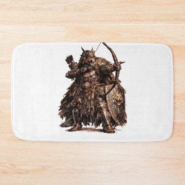 Item preview, Wolf Samurai Archer designed and sold by FyreHorse Designs.