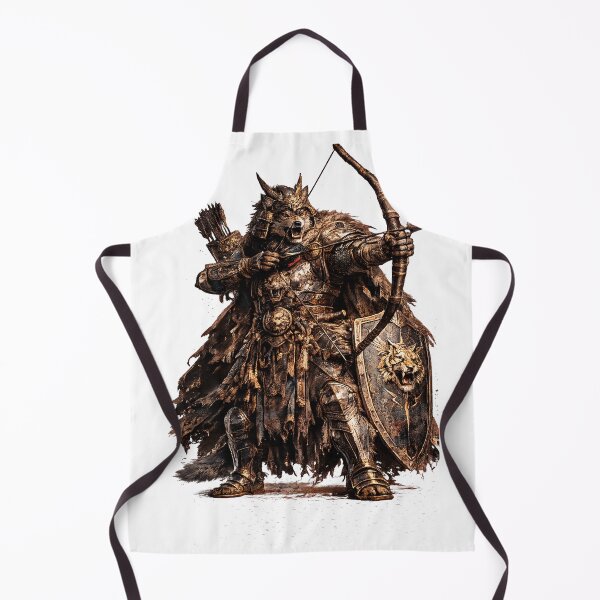 Item preview, Wolf Samurai Archer designed and sold by FyreHorse Designs.