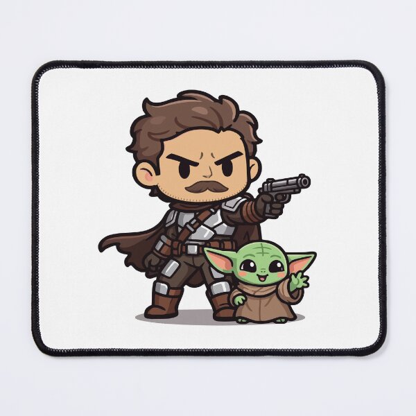 Item preview, Mando and Grogu 2 designed and sold by michaelbrowntx.