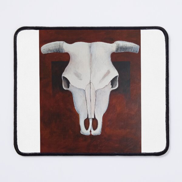 Item preview, In Remembrance of My Stolen Etching - Cow Skull II designed and sold by VictoriaAugust.
