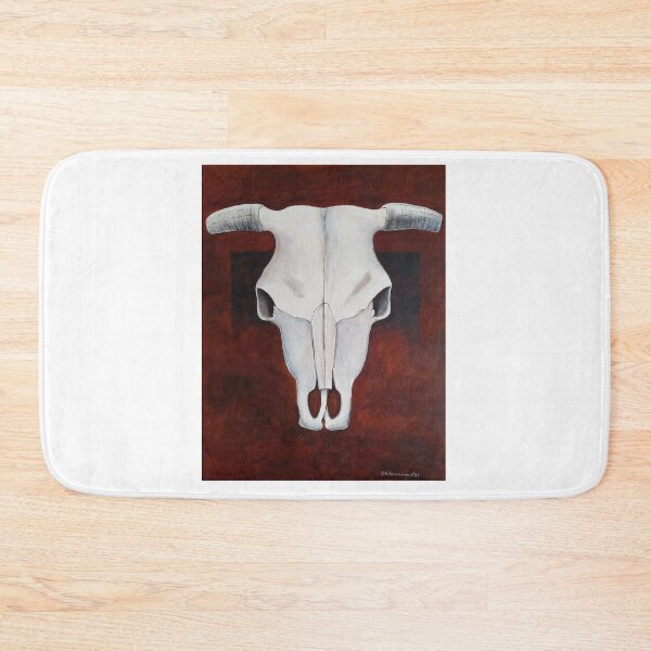 Item preview, In Remembrance of My Stolen Etching - Cow Skull II designed and sold by VictoriaAugust.