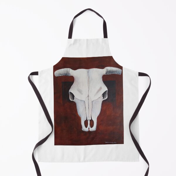 Item preview, In Remembrance of My Stolen Etching - Cow Skull II designed and sold by VictoriaAugust.