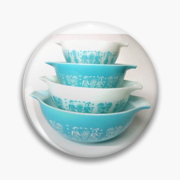 Item preview, Vintage mixing bowls Turquoise designed and sold by Lbeck1869.