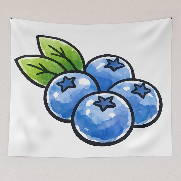 Item preview, Blueberries  designed and sold by GraphicsClub.