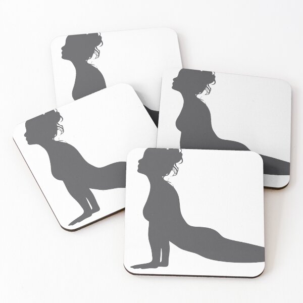 Item preview, women with cat do yoga designed and sold by Artist300DPI.