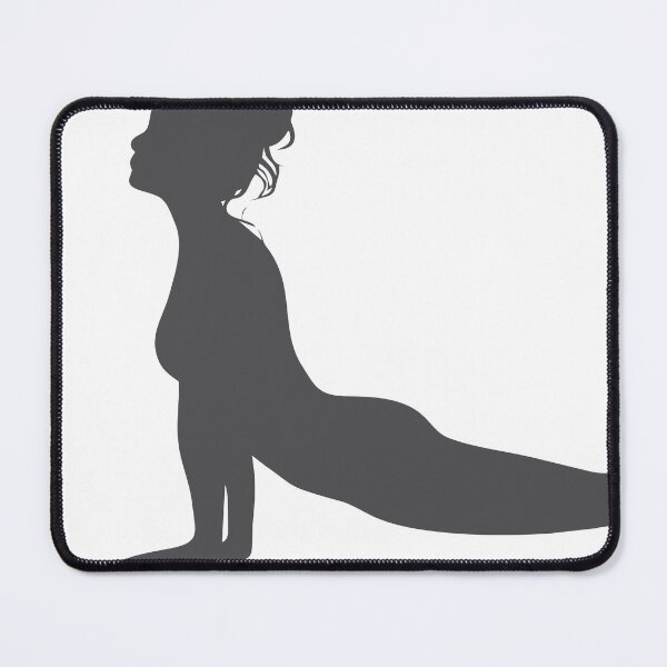 Item preview, women with cat do yoga designed and sold by Artist300DPI.