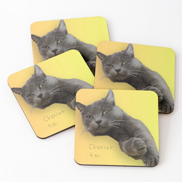 Item preview, A grey cat giving sweet eyes designed and sold by PHYLOA.