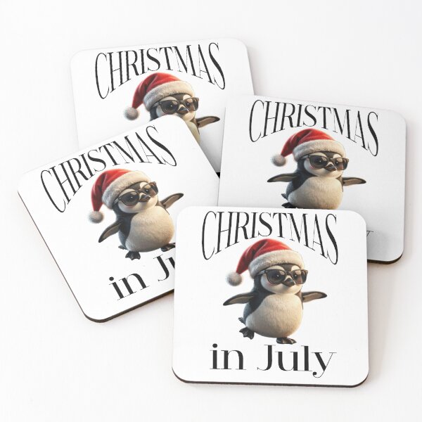 Item preview, Christmas in July Penguin  designed and sold by TheEndDesign.