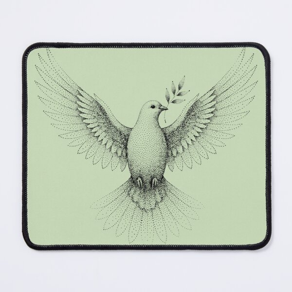 Item preview, Stippling Peace Dove Dot Art designed and sold by RRRShop.