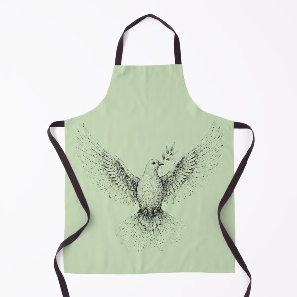 Item preview, Stippling Peace Dove Dot Art designed and sold by RRRShop.