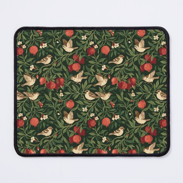 Item preview, Sparrow loves pomegranate designed and sold by BhavikaPareek.