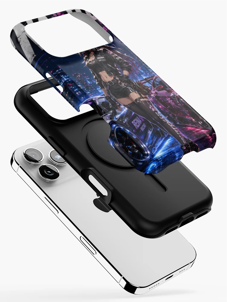 Thumbnail 2 of 4, iPhone Case, REINA Racing – Two Machines One Spirit designed and sold by RinaWorksJP.
