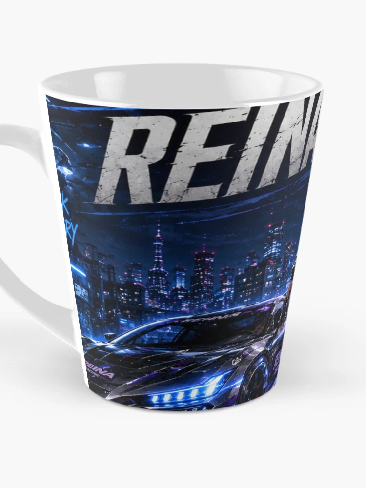 Thumbnail 3 of 4, Coffee Mug, REINA Racing – Two Machines One Spirit designed and sold by RinaWorksJP.